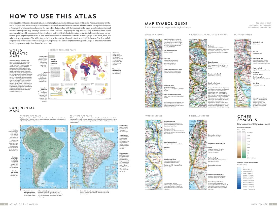 National Geographic Atlas of the World, 11th Edition US - Hardback