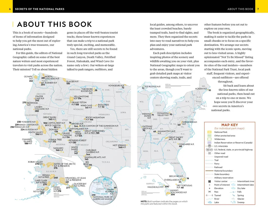 National Geographic Secrets of the National Parks, 2nd Edition US - Paperback / softback