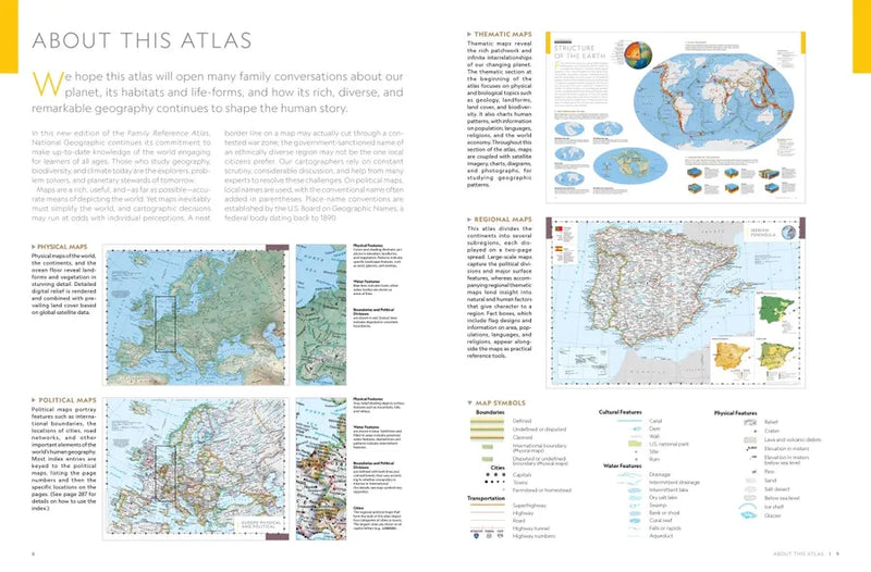 National Geographic Family Reference Atlas 5th Edition