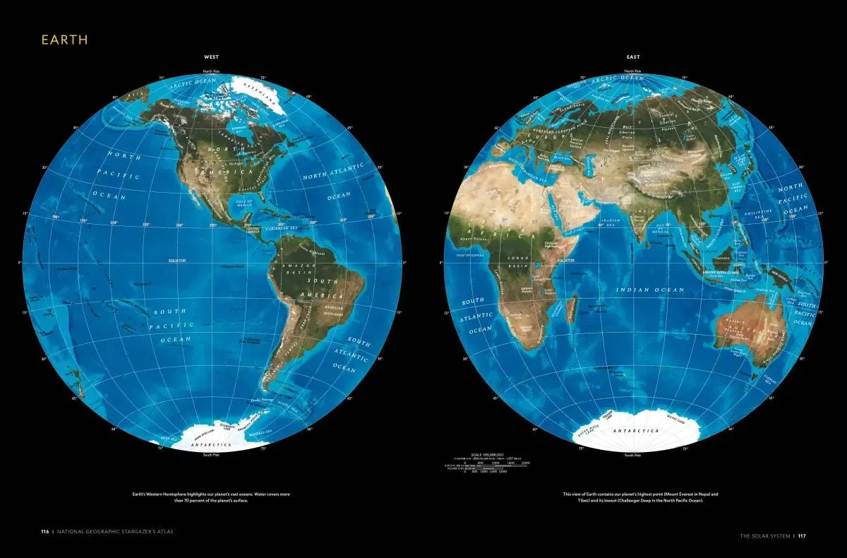 National Geographic Stargazer's Atlas US - Hardback