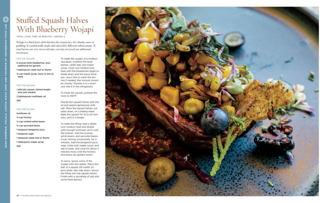 The Blue Zones American Kitchen US - Hardback