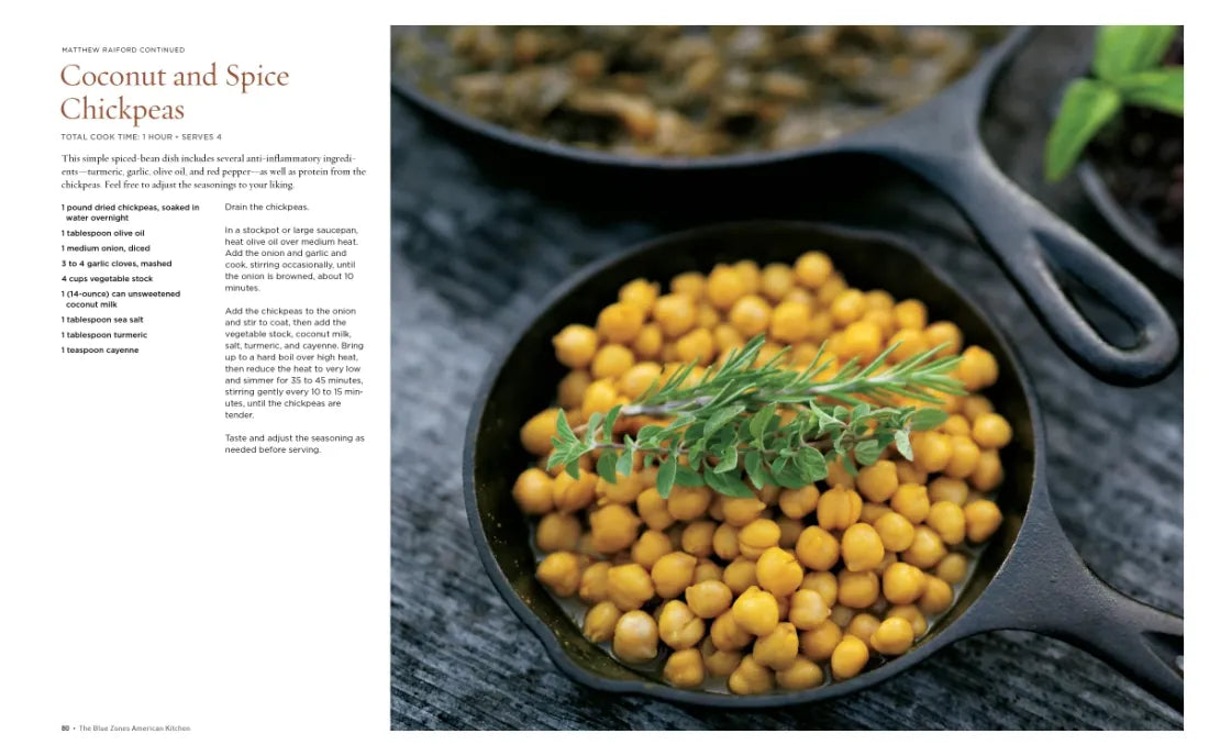 The Blue Zones American Kitchen US - Hardback