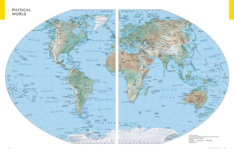 National Geographic Concise Atlas of the World, 5th edition US - Paperback / softback
