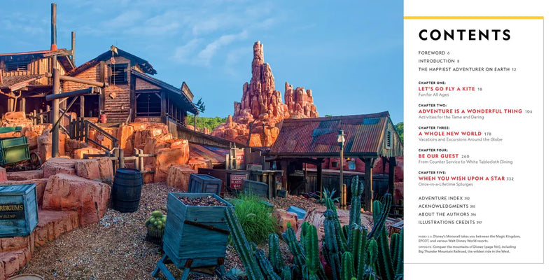 100 Disney Adventures of a Lifetime US - Hardback