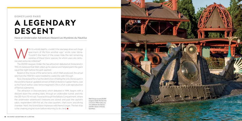 100 Disney Adventures of a Lifetime-Deluxe Edition US - Hardback