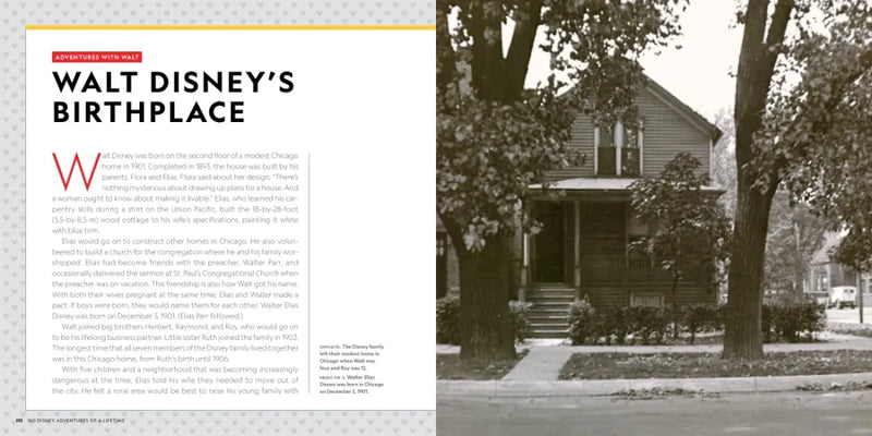 100 Disney Adventures of a Lifetime-Deluxe Edition US - Hardback