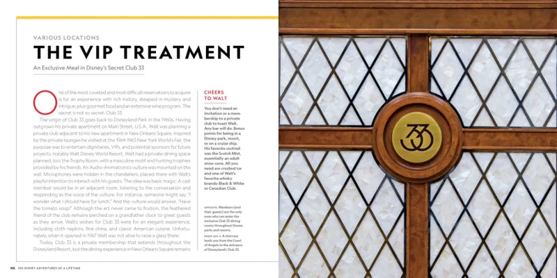 100 Disney Adventures of a Lifetime-Deluxe Edition US - Hardback