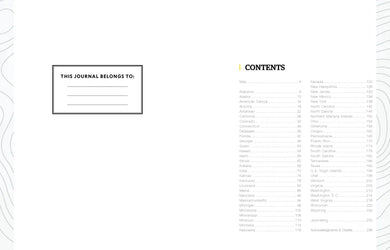50 States, 5,000 Ideas Journal US - Diary or journal
