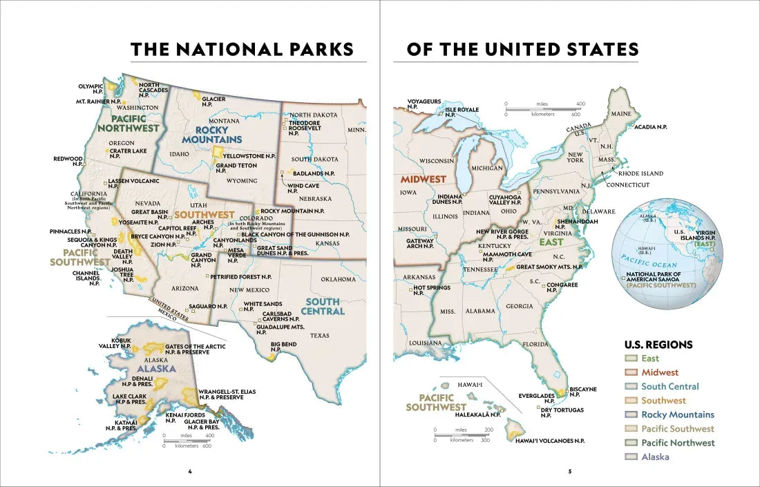 National Geographic Guide to National Parks of the United States Journal US - Diary or journal