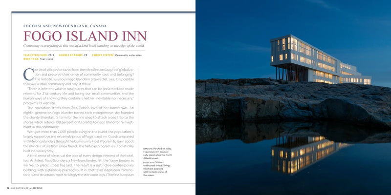 100 Hotels of a Lifetime US - Hardback