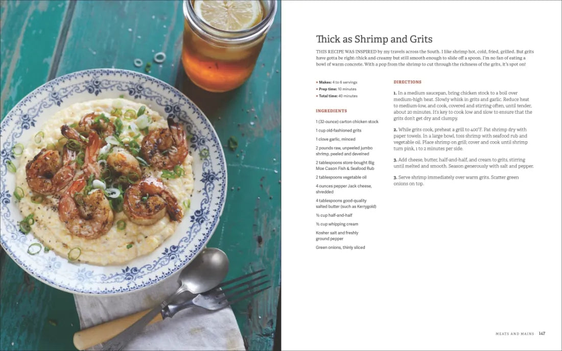 Big Moe's Big Book of BBQ US - Hardback