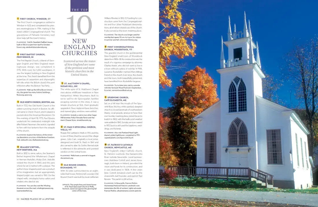 Sacred Places of a Lifetime US - Hardback