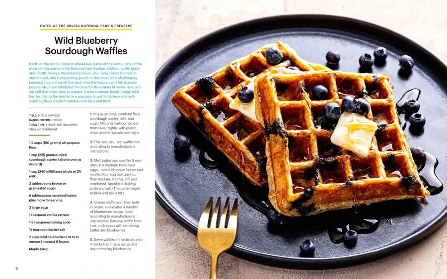 National Geographic National Parks Cookbook US - Hardback