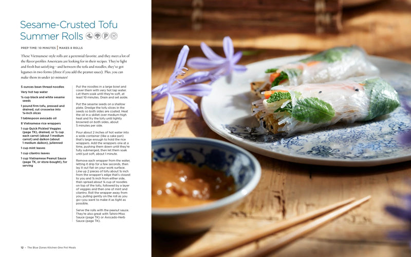 The Blue Zones Kitchen One Pot Meals US - Hardback