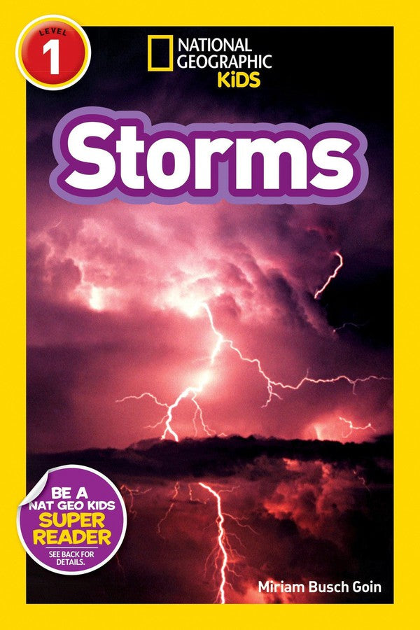 Storms (National Geographic Kids Explore! Readers, Level 1)-Educational: First / native language: Readers and reading schemes-買書書 BuyBookBook