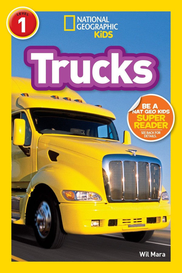 Trucks (National Geographic Kids Readers, Level 1)-Educational: First / native language: Readers and reading schemes-買書書 BuyBookBook