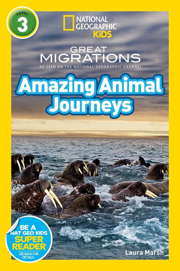 Great Migrations Amazing Animal Journeys (National Geographic Kids Readers, Level 3)-Educational: First / native language: Readers and reading schemes-買書書 BuyBookBook