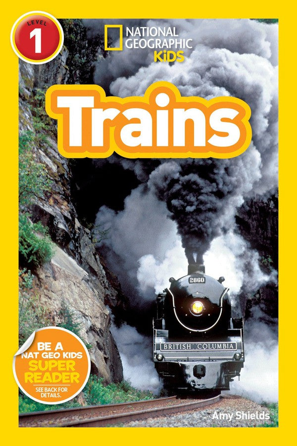 Trains (National Geographic Kids Readers, Level 1)-Educational: First / native language: Readers and reading schemes-買書書 BuyBookBook