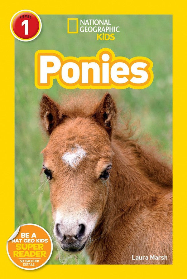 Ponies (National Geographic Kids Readers, Level 1)-Educational: First / native language: Readers and reading schemes-買書書 BuyBookBook