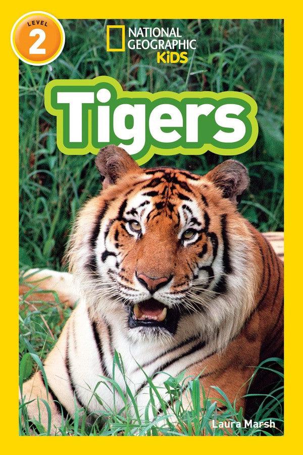 Tigers (National Geographic Kids Readers, Level 2)-Educational: First / native language: Readers and reading schemes-買書書 BuyBookBook