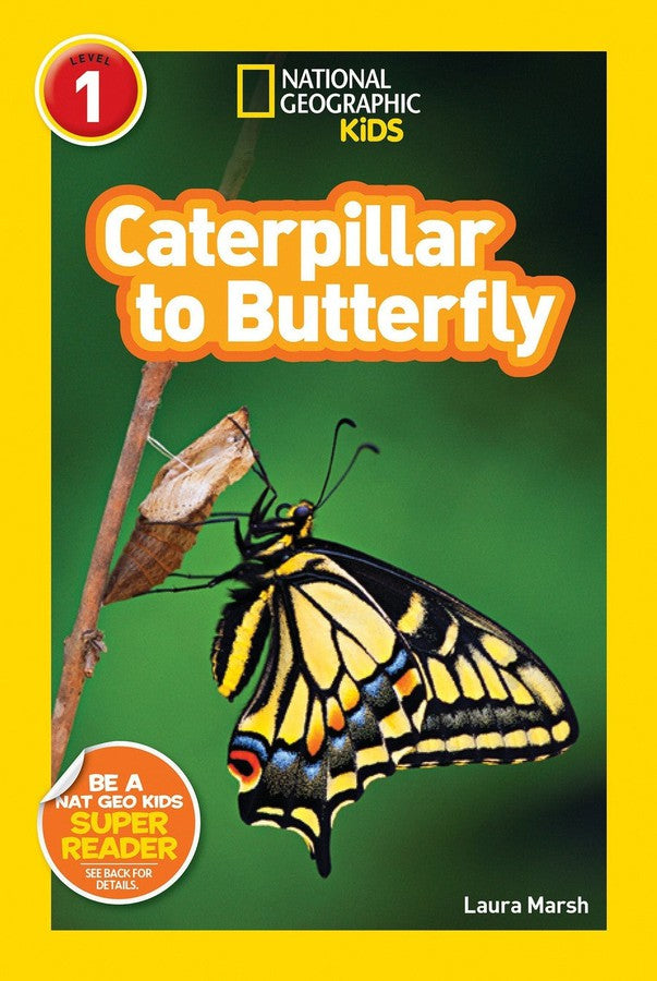 Caterpillar to Butterfly (National Geographic Kids Explore! Readers, Level 1)-Educational: First / native language: Readers and reading schemes-買書書 BuyBookBook