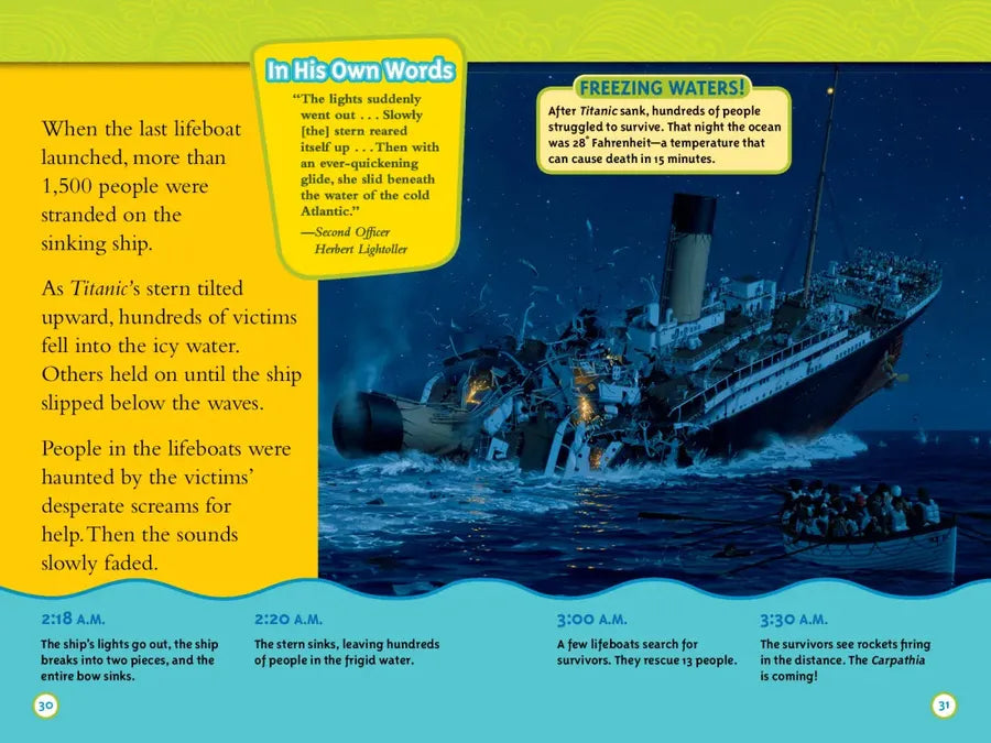 Titanic (National Geographic Kids Readers, Level 3) US - Paperback / softback