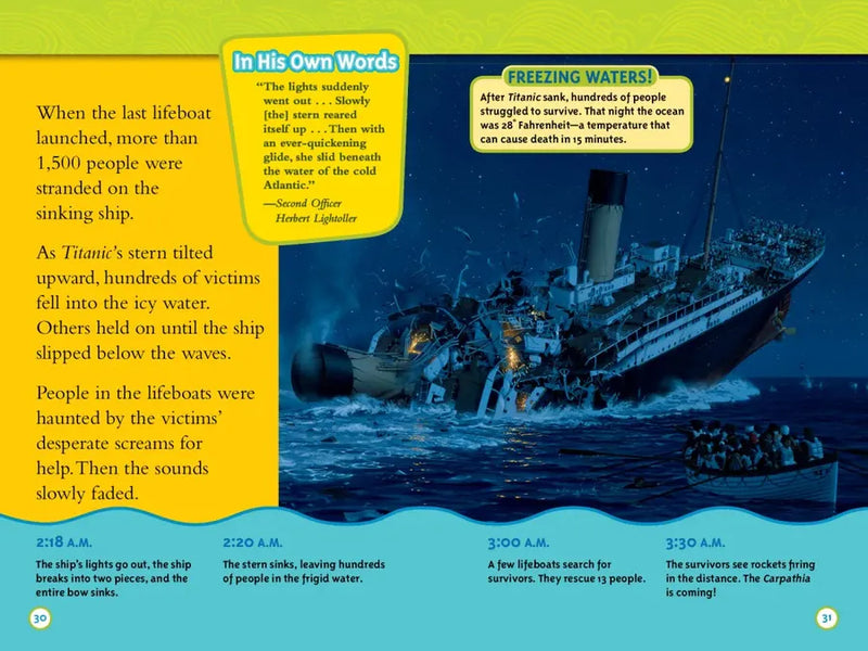 Titanic (National Geographic Kids Readers, Level 3) US - Paperback / softback