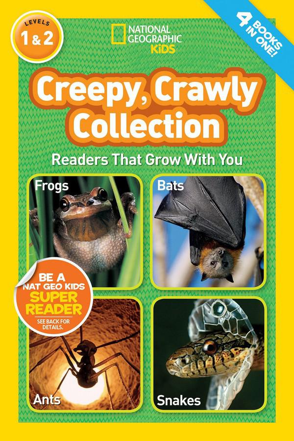 Creepy, Crawly Collection (National Geographic Kids Readers, Levels 1 & 2)-Children’s Educational: Language/ literature/ literacy-買書書 BuyBookBook