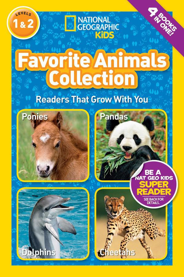 Favorite Animals Collection (National Geographic Kids Readers, Levels 1 & 2)-Children’s Educational: Language/ literature/ literacy-買書書 BuyBookBook