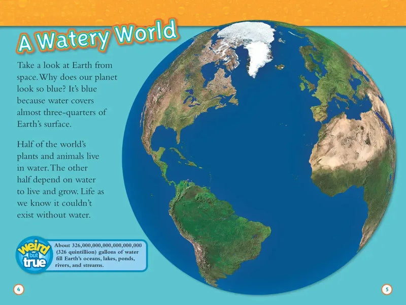 Water (National Geographic Kids Readers, Level 3) US - Paperback / softback