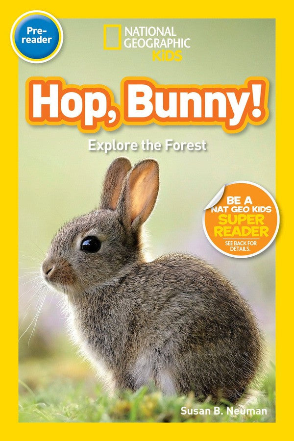 Hop, Bunny! (National Geographic Kids Readers, Pre-Reader)-Children’s Educational: Language/ literature/ literacy-買書書 BuyBookBook