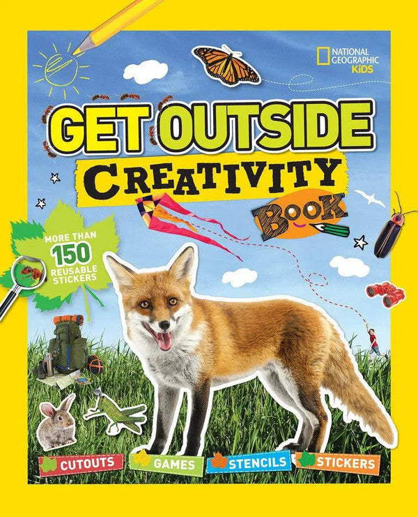 Get Outside Creativity Book-Children’s interactive and activity books and kits-買書書 BuyBookBook