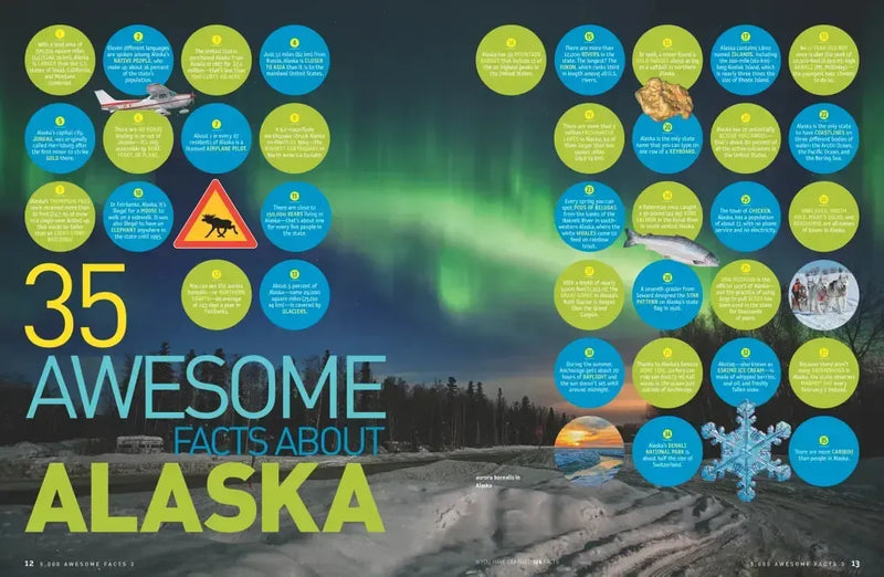 5,000 Awesome Facts (About Everything!) 3 US - Hardback