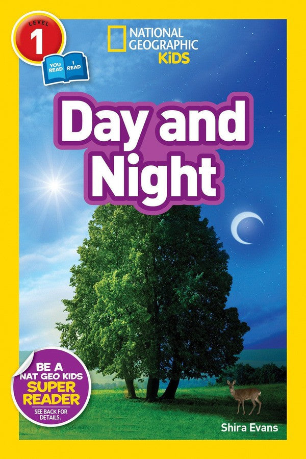 Day and Night (National Geographic Kids Readers, Level 1/Co-Reader)-Educational: First / native language: Readers and reading schemes-買書書 BuyBookBook