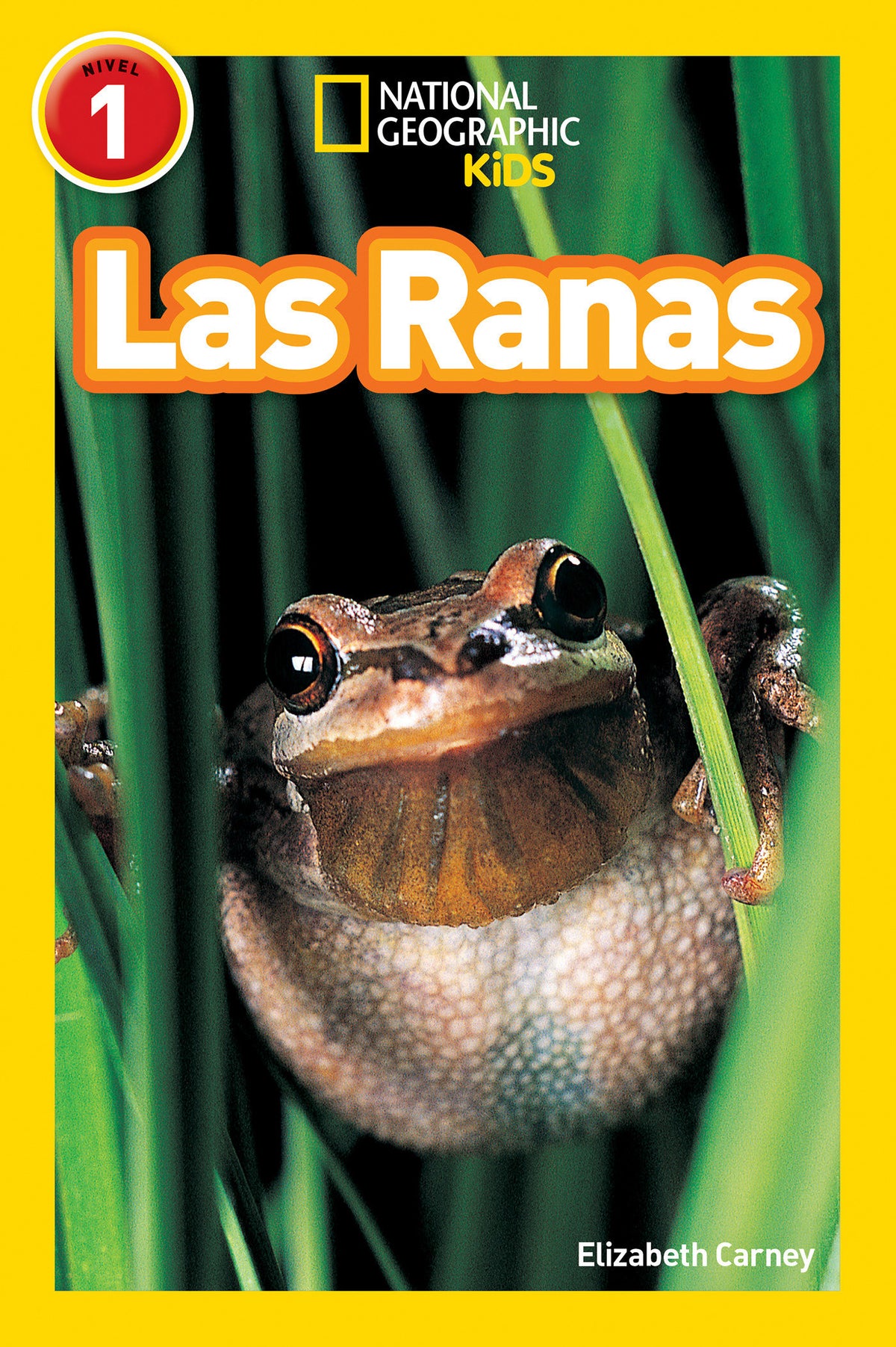 National Geographic Readers: Las Ranas (Frogs) cover (ISBN 9781426325939)