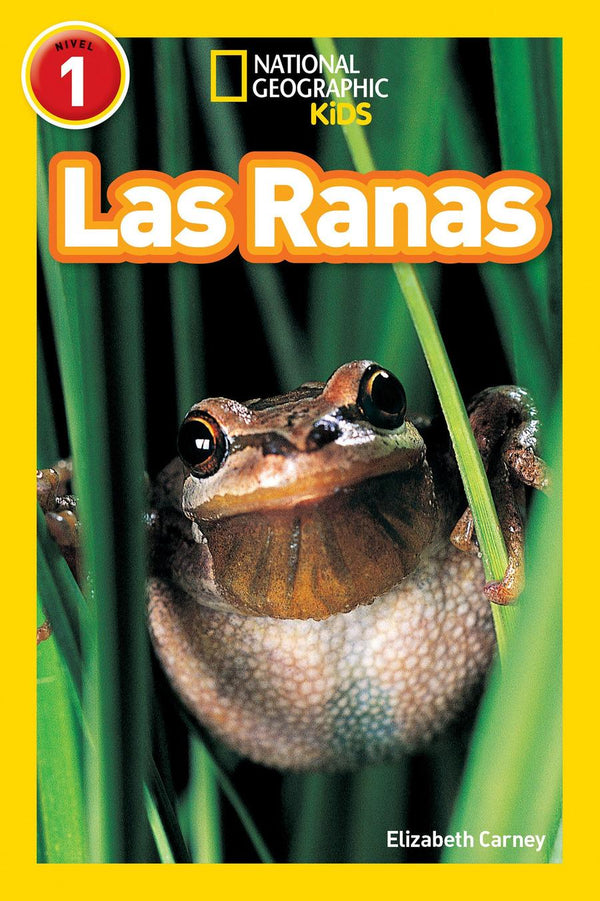 Las Ranas (Frogs) (National Geographic Kids Readers, Nivel 1)-Children’s Educational: Language/ literature/ literacy-買書書 BuyBookBook