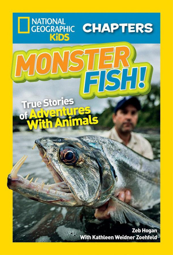 National Geographic Kids Chapters: Monster Fish!-Children’s / Teenage fiction: General and modern fiction-買書書 BuyBookBook