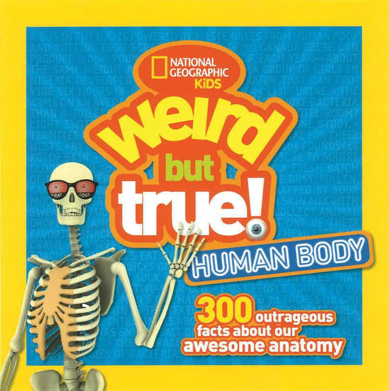 Weird But True Human Body-Children’s / Teenage general interest: General knowledge and interesting facts-買書書 BuyBookBook