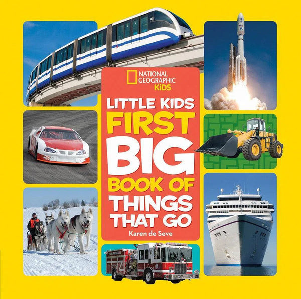 National Geographic Little Kids First Big Book of Things That Go-Children’s / Teenage general interest: Science and technology-買書書 BuyBookBook