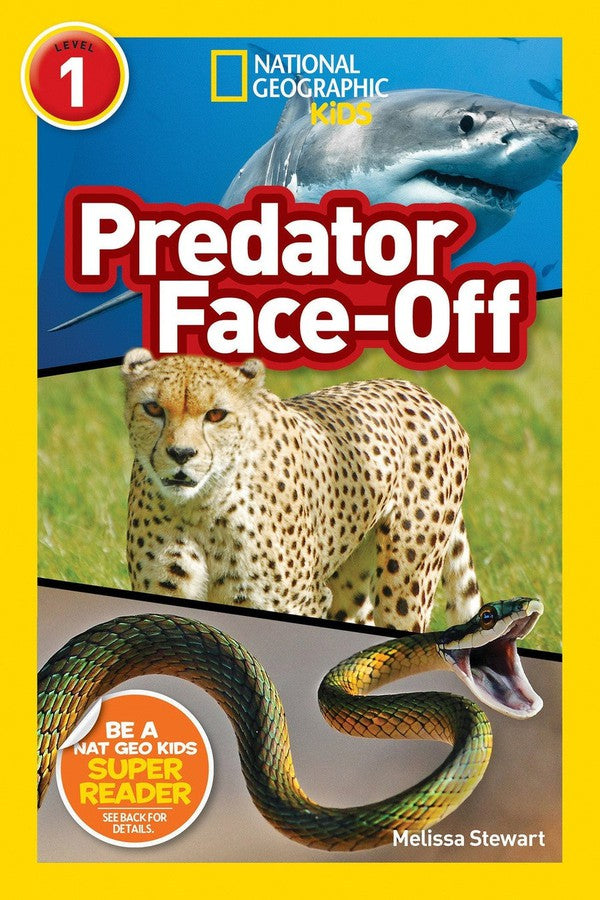 Predator Face-Off (National Geographic Kids Readers, Level 1)-Educational: First / native language: Readers and reading schemes-買書書 BuyBookBook