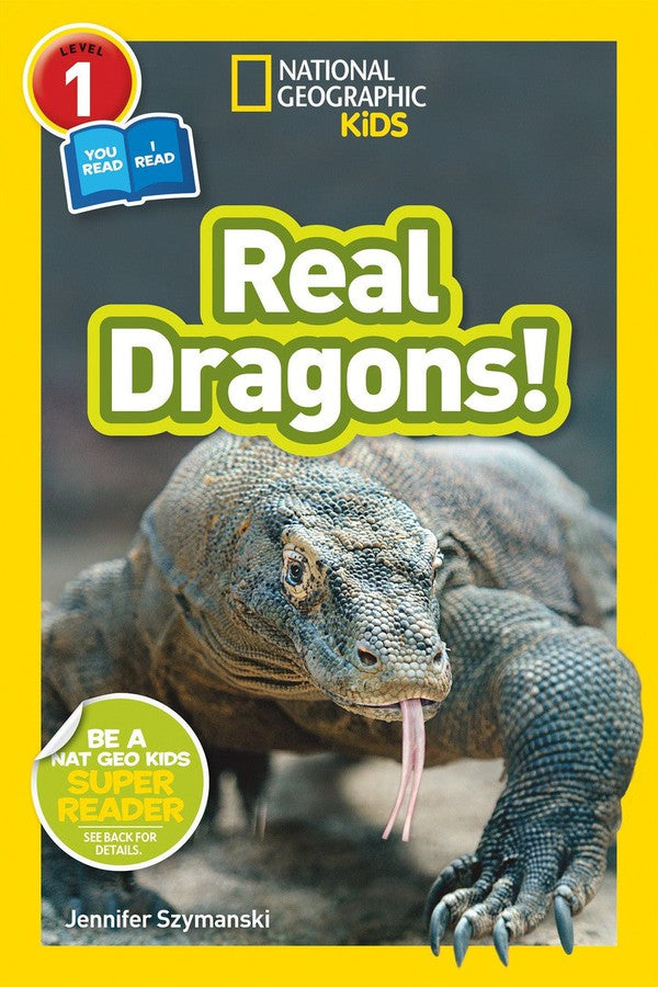 Real Dragons! (National Geographic Kids Readers, Level 1/Co-Reader)-Children’s Educational: Language/ literature/ literacy-買書書 BuyBookBook