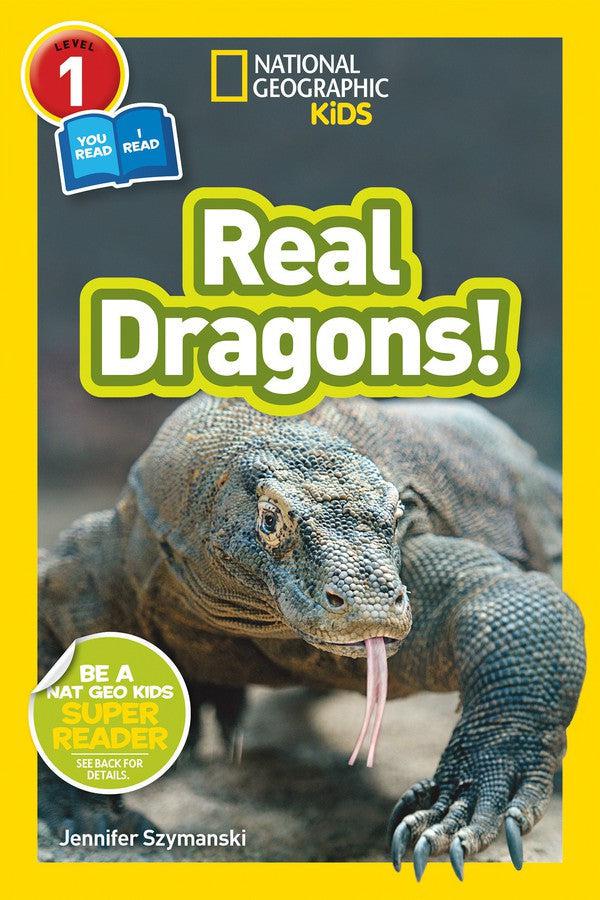 National Geographic Kids Readers: Real Dragons (L1/Co-reader)-Children’s Educational: Language/ literature/ literacy-買書書 BuyBookBook