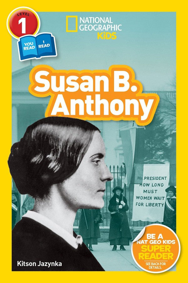 Susan B. Anthony (National Geographic Kids Readers, Level 1/Co-Reader)-Educational: First / native language: Readers and reading schemes-買書書 BuyBookBook