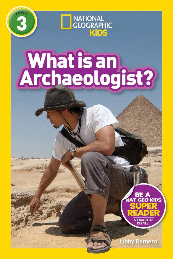 What is an Archaeologist? (National Geographic Kids Readers, Level 3)-Educational: Social sciences, social studies-買書書 BuyBookBook