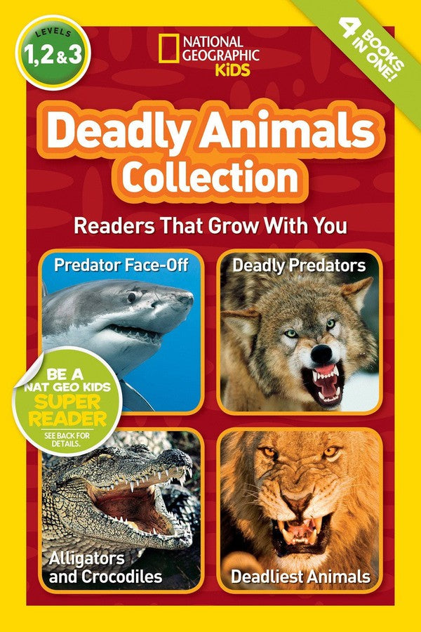 Deadly Animals Collection (National Geographic Kids Readers, Levels 1, 2, & 3)-Children’s / Teenage general interest: Wildlife and habitats: Jungles and tropical forests-買書書 BuyBookBook