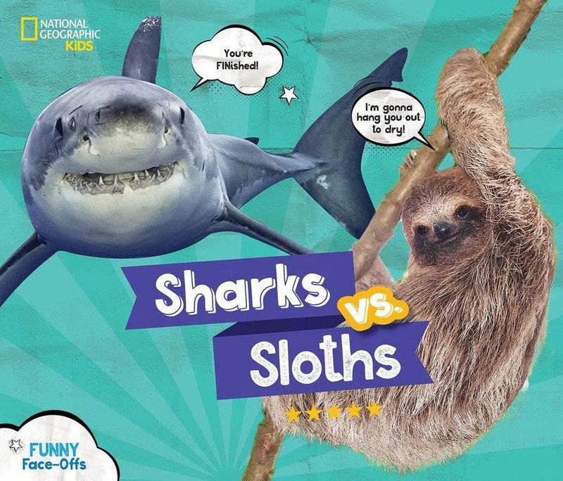 Sharks vs. Sloths-Children’s / Teenage general interest: Nature and animals-買書書 BuyBookBook