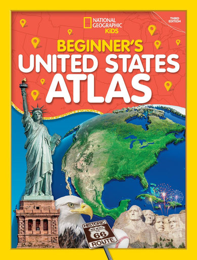National Geographic Kids Beginner's U.S. Atlas 2020, 3rd Edition-Children’s / Teenage reference material-買書書 BuyBookBook
