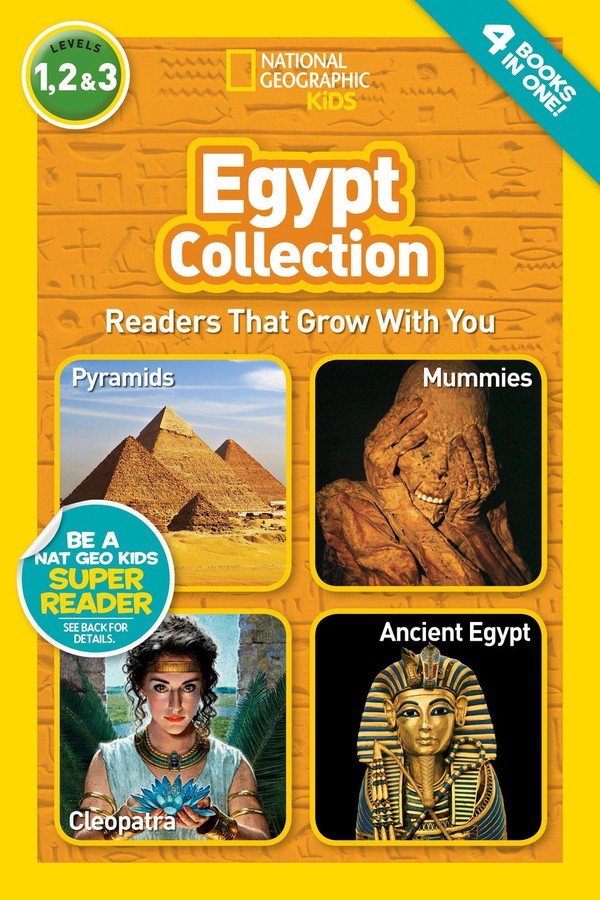 Egypt Collection (National Geographic Kids Readers, Levels 1, 2, & 3)-Children’s / Teenage general interest: Places and peoples-買書書 BuyBookBook