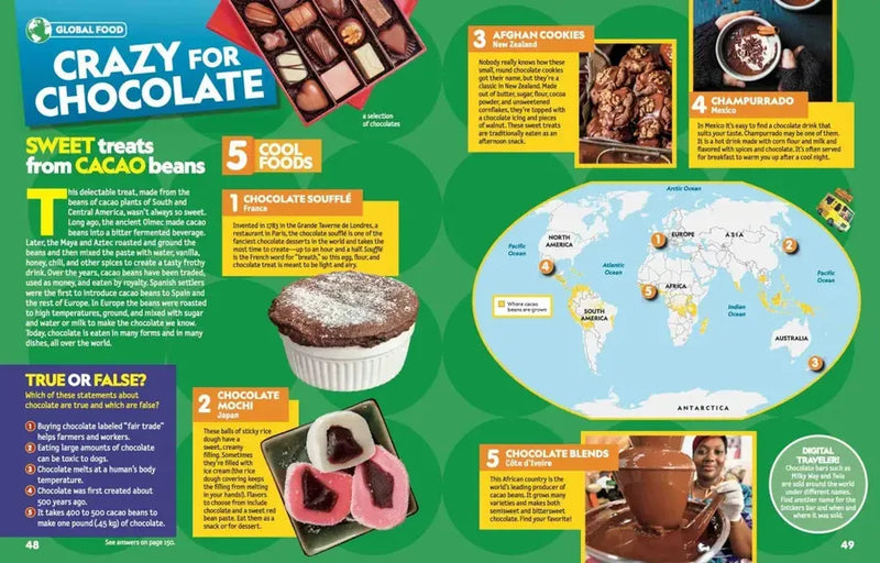 National Geographic Kids Ultimate Food Atlas US - Paperback / softback