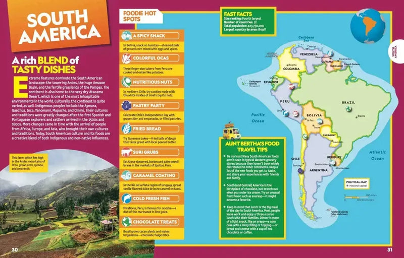 National Geographic Kids Ultimate Food Atlas US - Paperback / softback